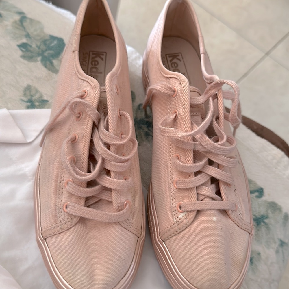 Pink Keds shoes